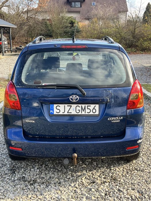 Toyota Corolla verso 2.0 diesel 90 KM d4d 2003r #klima #Zimówki OKAZJA