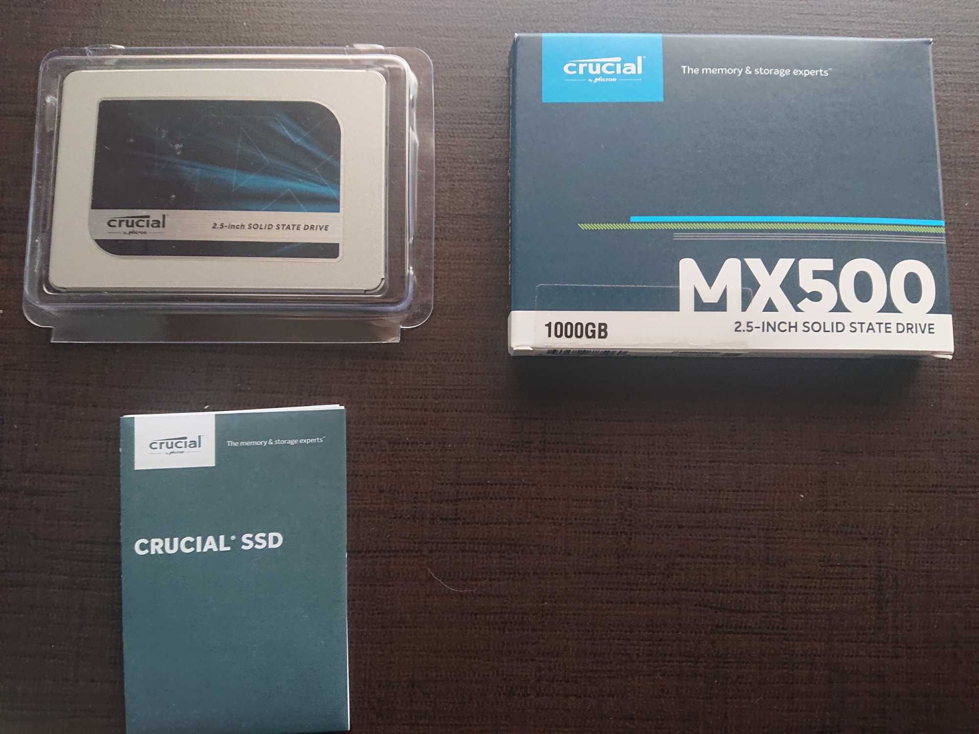 Disco SSD Crucial MX500 1TB 1 Terabyte Novo Dell Lenovo hp sony nvidia