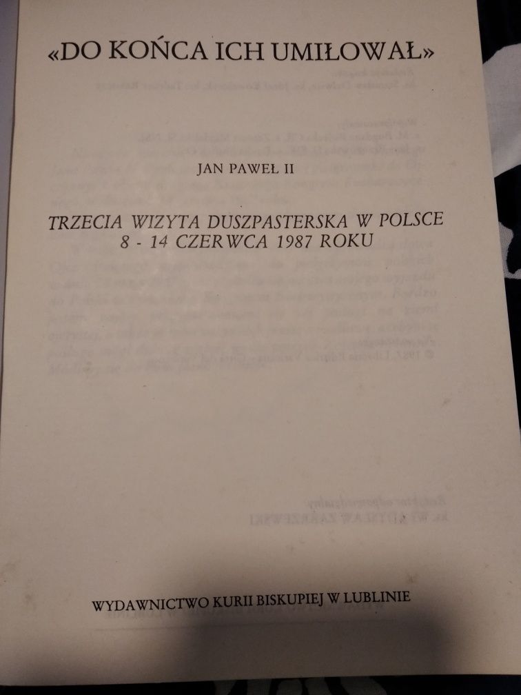 Do końca ich umiłował, 3 wizyta papieża w Polsce