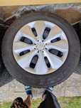 Felgi stalowe CITROEN 15" z oponami zimowymi MICHELIN 185/65R15