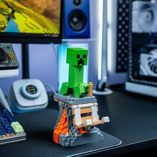 Figurka Uchwyt Na Telefon/ Pada/ Kontroler MINECRAFT CREEPER Nowa