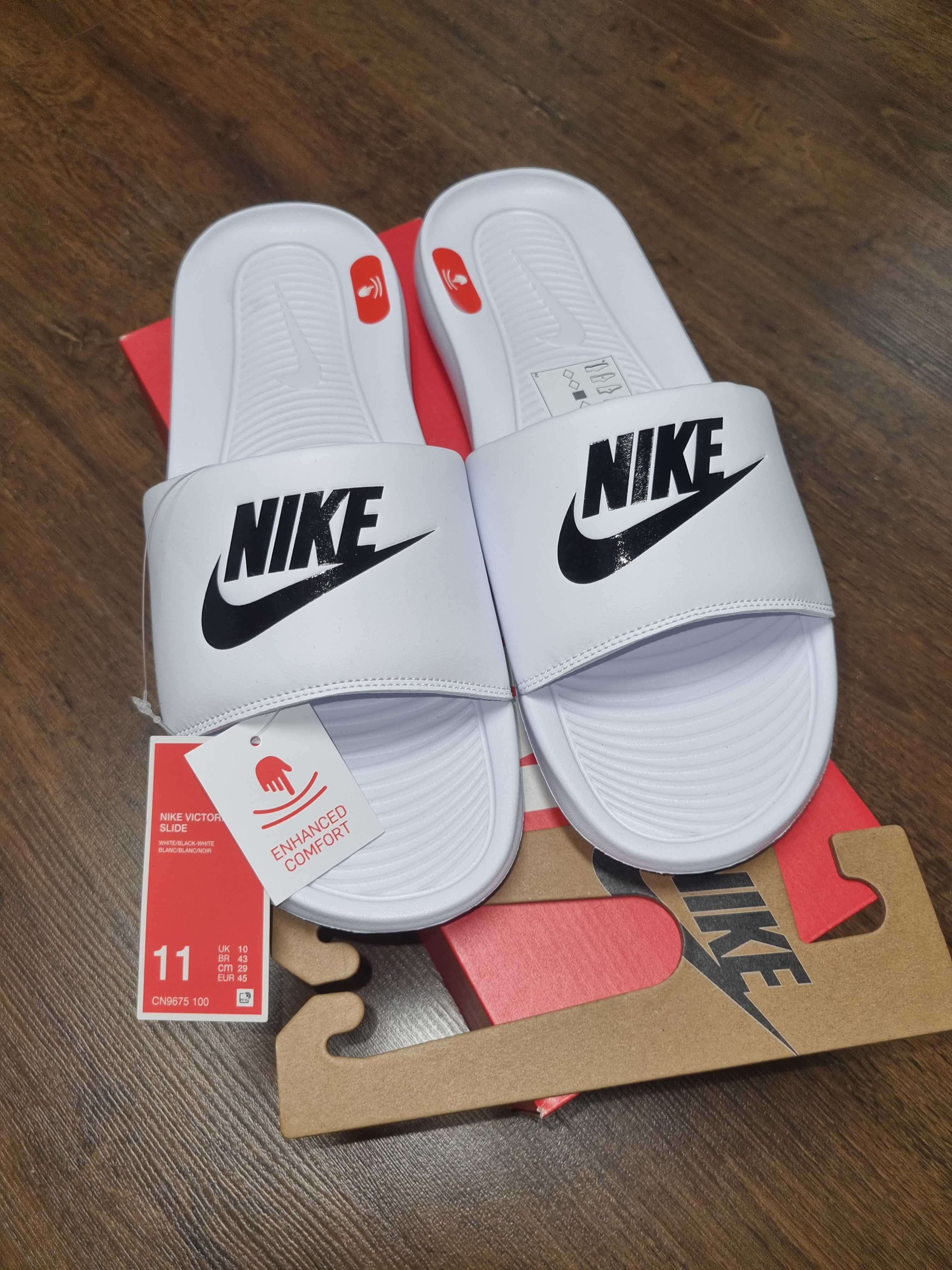 Klapki Nike Victori One Slide Slides Slider Sliders białe white