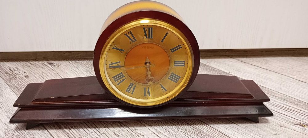 Stary zegar kominkowy / kredensowy