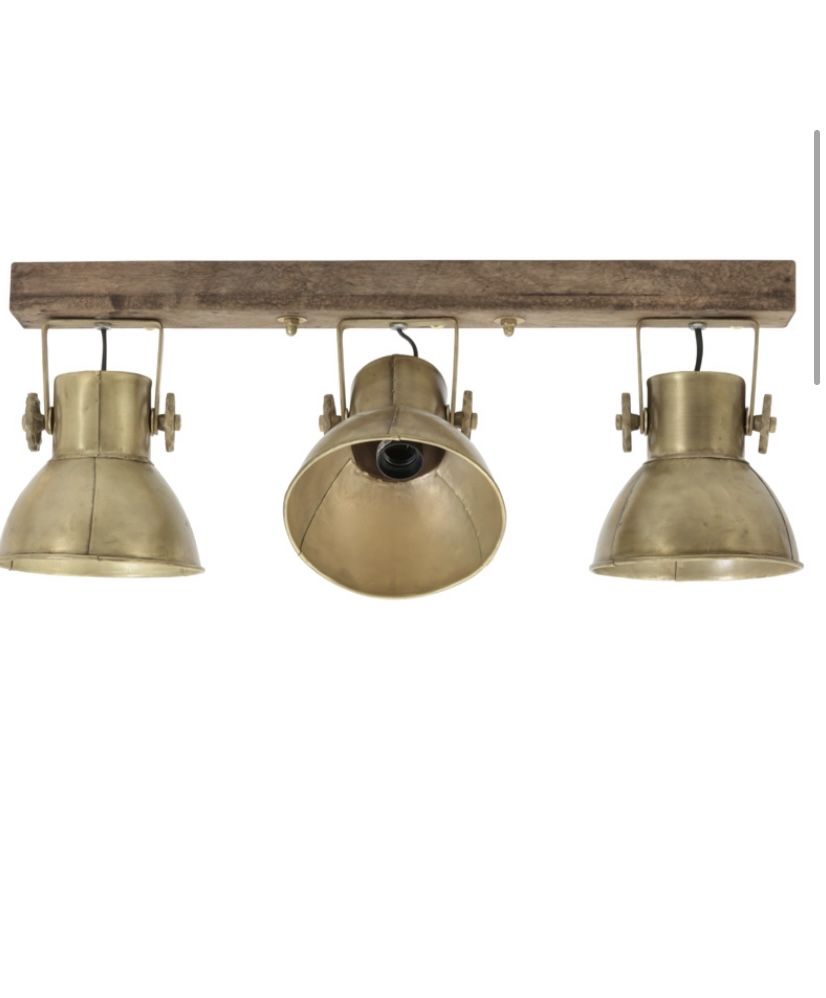 Lampa sufitowa loft industrialna/industrial 3 punktowa