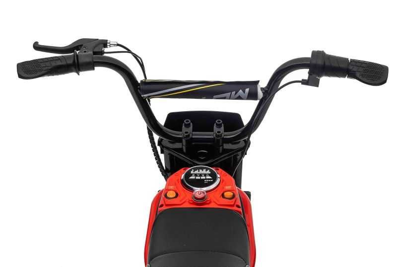 WIELKI MOTOR CROSS  Prezent na KOMUNIE 350 Wat ŁAŃCUCH, Pompowane koła