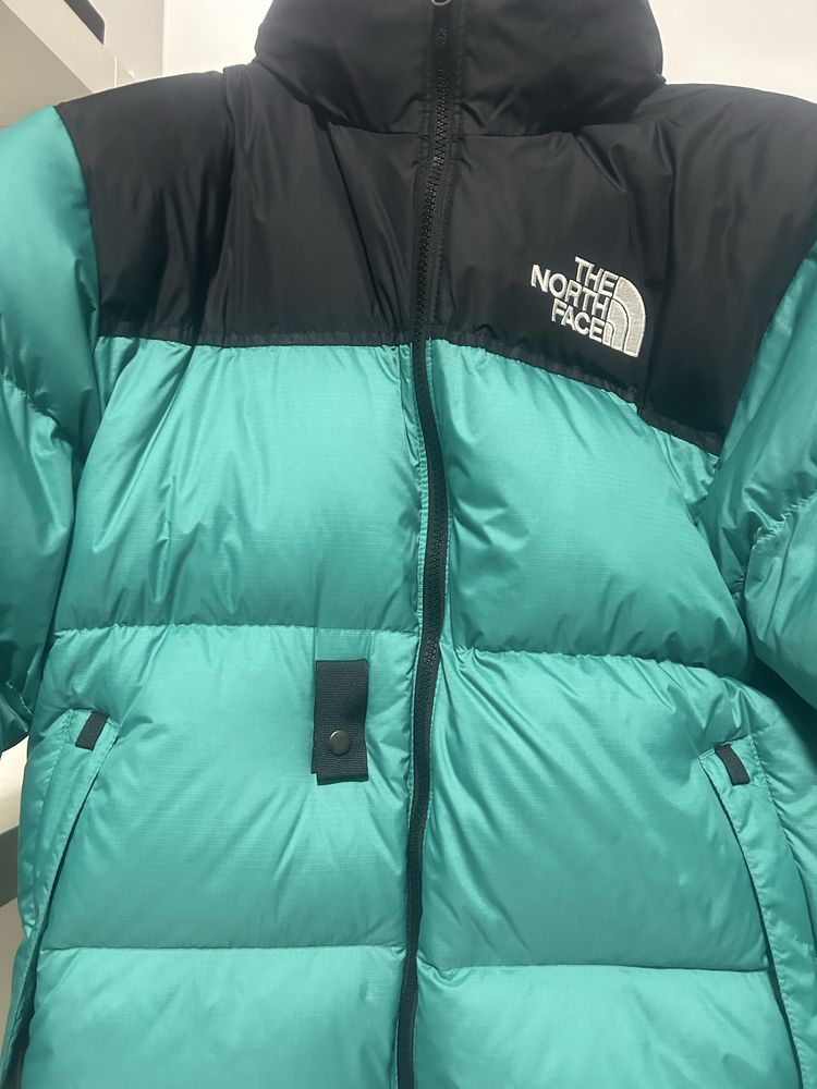 Kurtka North Face 1996 Retro Nuptse Porcelain Green Rozmiar S