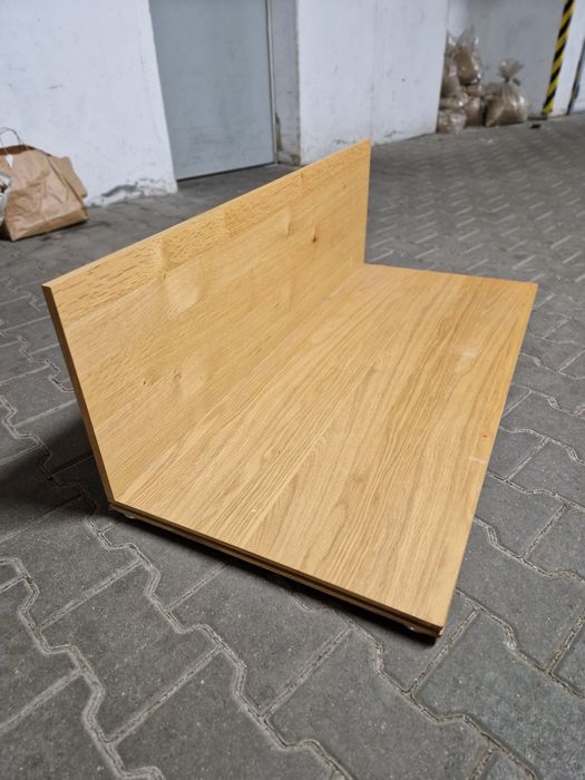 Półka stojąca dębowa, dąb Matkowski