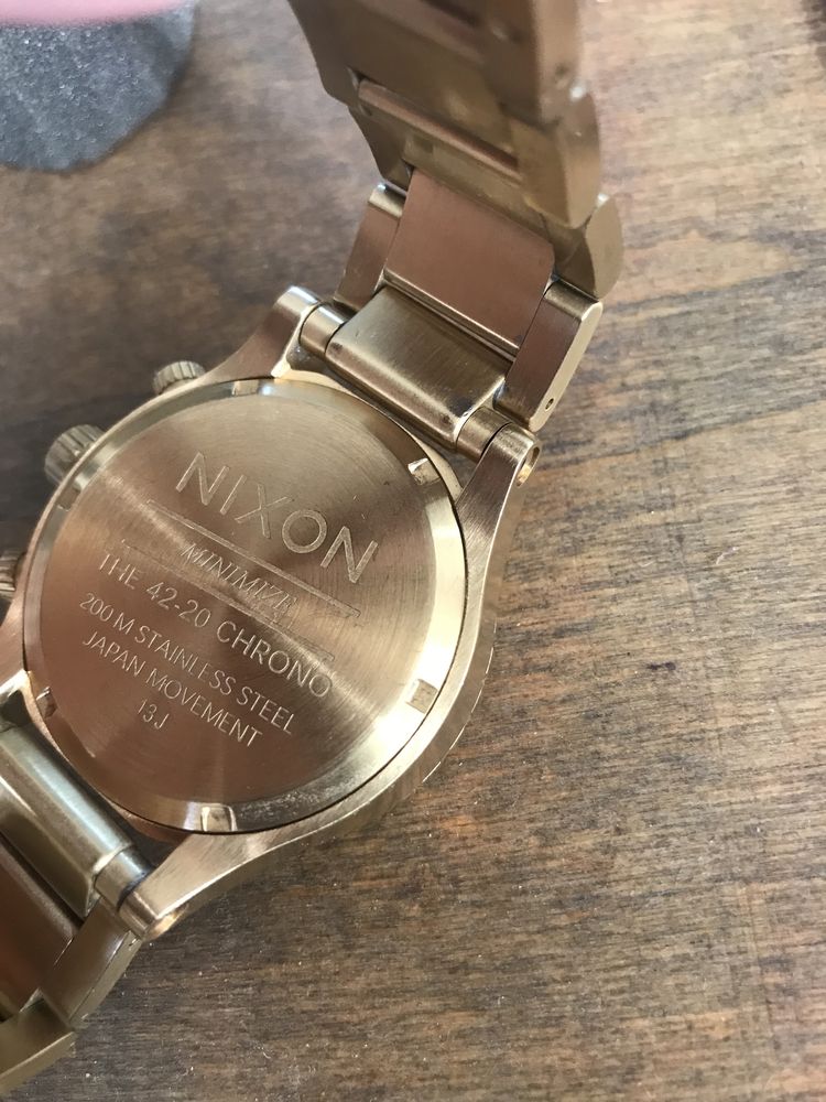 Relógio Nixon the 42-20 chrono minimize