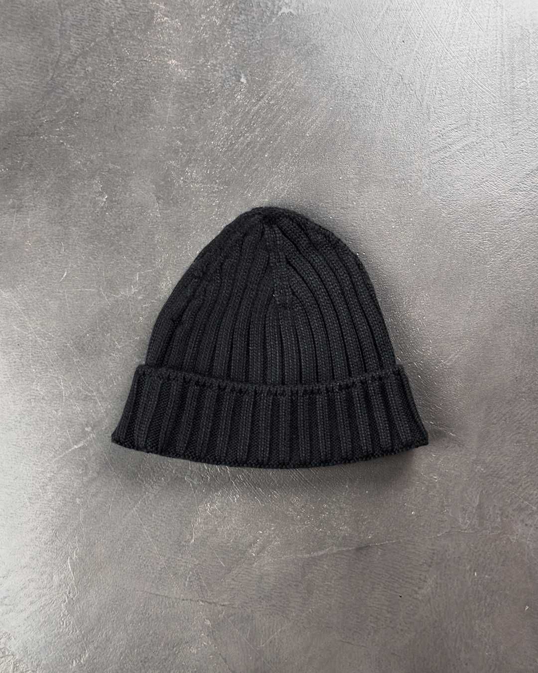 Шапка C.P. Company Patch Goggle Lens Beanie Black