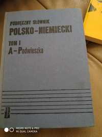 Słownik polsko niemiecki. 1987