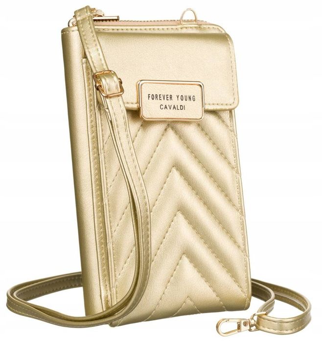 damska mini torebka-portfel ze skóry ekologicznej - 4u cavaldi