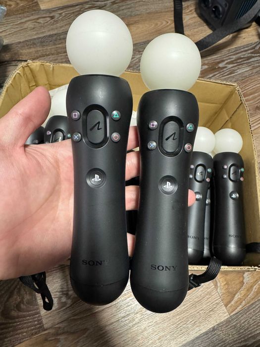 Контроллеры Беспроводные Sony PlayStation 4 Move V2 (2шт) (Мувы)