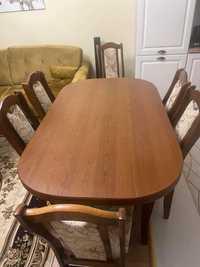 Stół z krzesłami 6szt kpl tanio