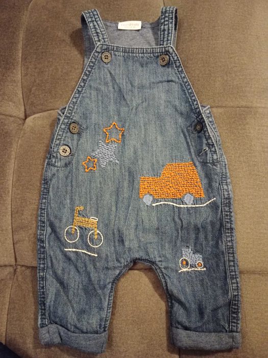 Spodenki na szelki dla chłopca roz 62 Next Baby