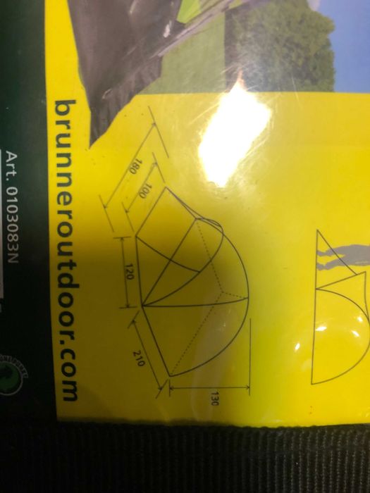 WYPRZEDAŻ z 1399zł Namiot Turystyczny * BRUNNER GLOBO 3 * 3-osobowy