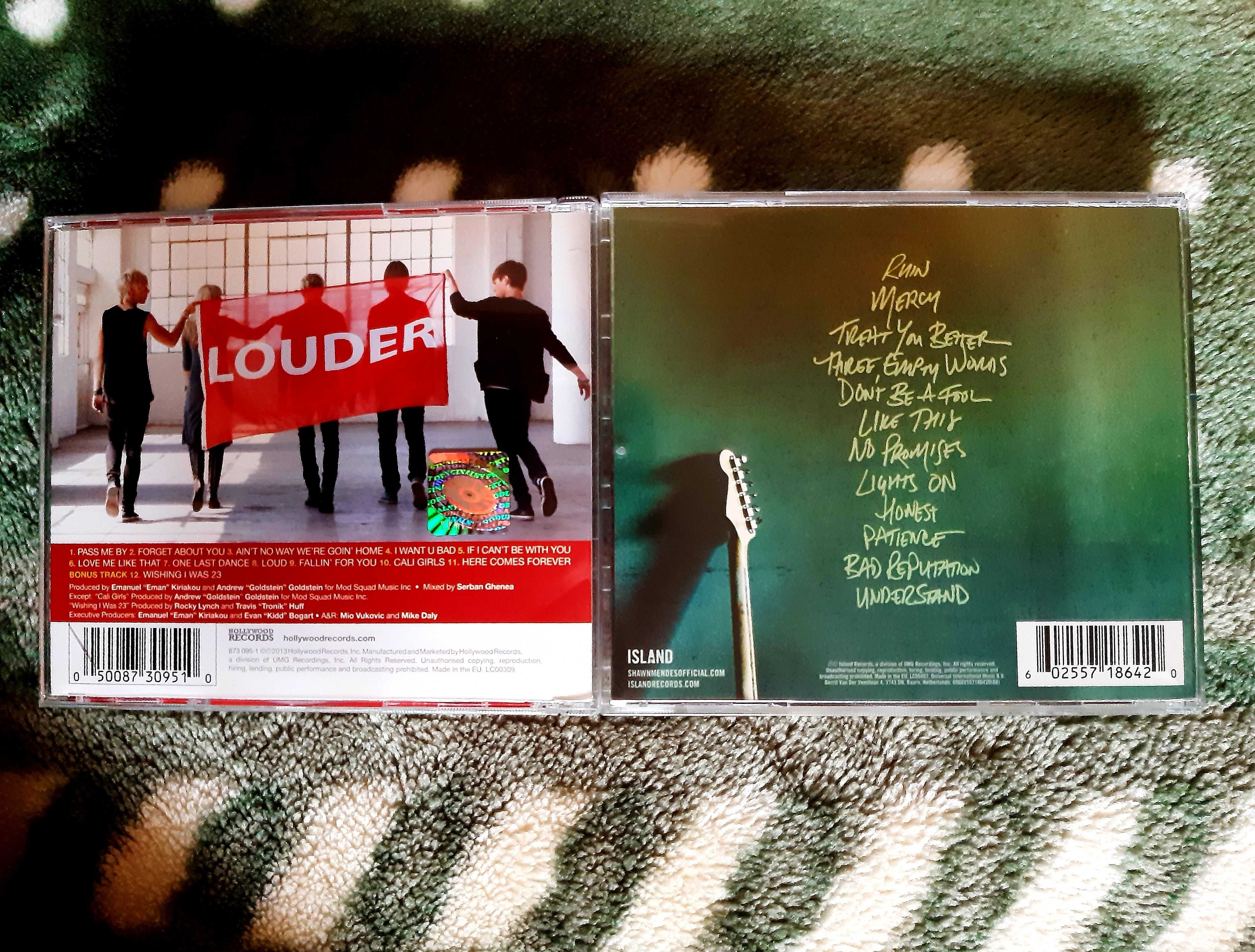 Płyty CD muzyczne wokalista Shawn Mendes Illuminate + zespół R5 Louder