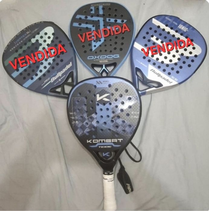 Vendo raquetes de padel.