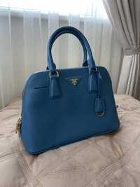 Сумка Prada Blue Saffiano Lux Leather