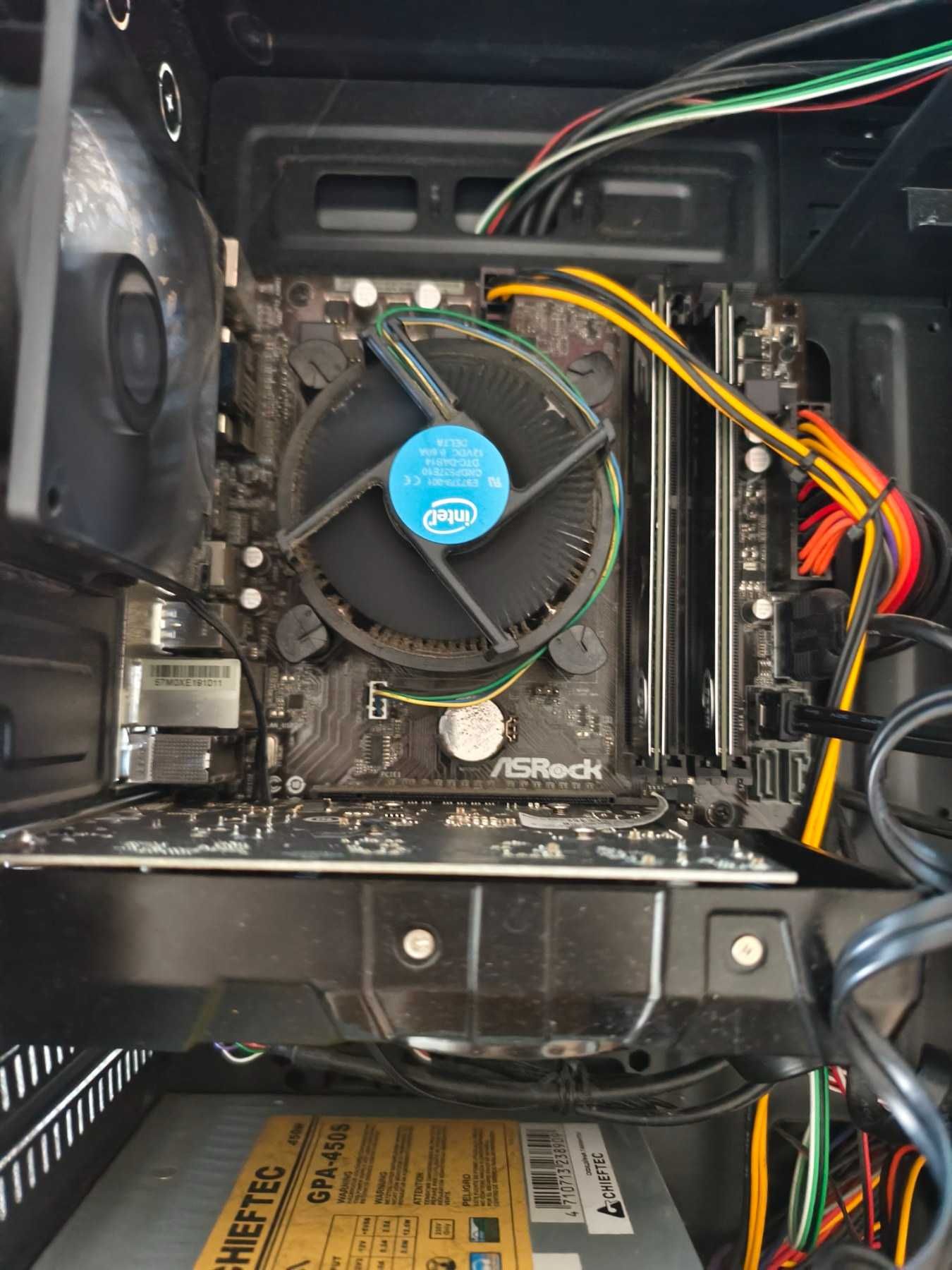 Комплект! Ashrock B85M Pro3 + i3-4160 + 8b ddr3
