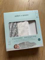 aden+anais śpiworek (essentials easy swaddle wrap quick change)