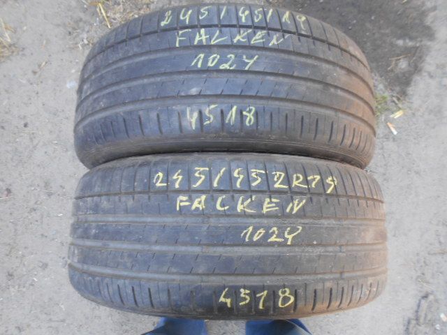 Opony 245/45r19 falken azenis fk510 6mm lato para