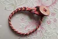 Bransoletka handmade ze sznurków woskowanych