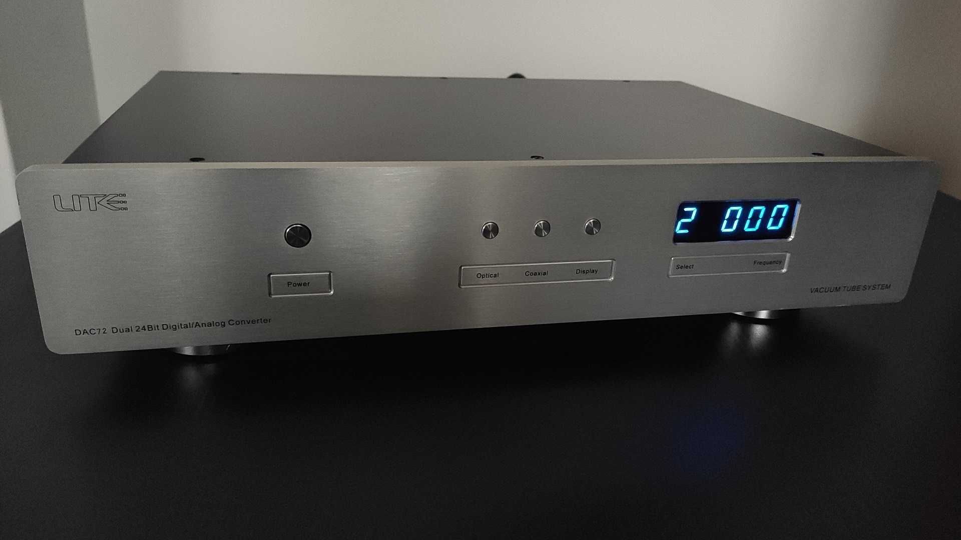 Przetwornik cyfrowo-analogowy lampowy LITE DAC 72