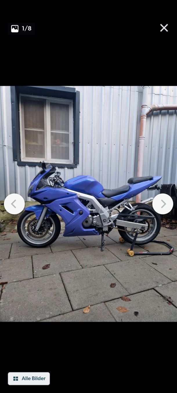 Suzuki sv 650 rama dokumenty 2004