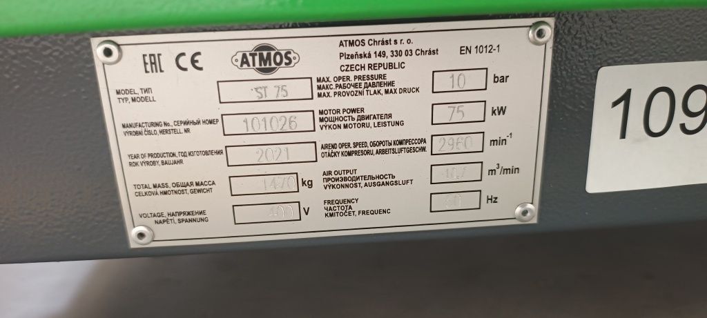 Sprężarki KAESER DSD 202 I ATMOS ST 75