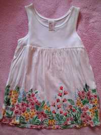 Vestido floral 12-18 meses