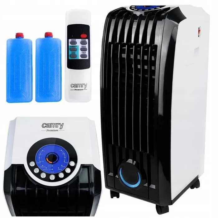 Klimator Przenośny 325W JONIZACJA 8l 4w1 Mocno Chłodzi Powystawowy