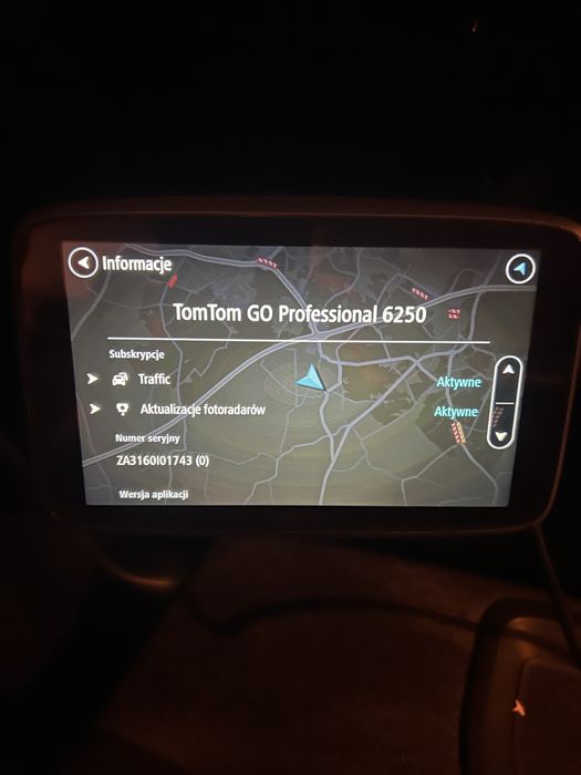 Nawigacja tomtom go professional 6250