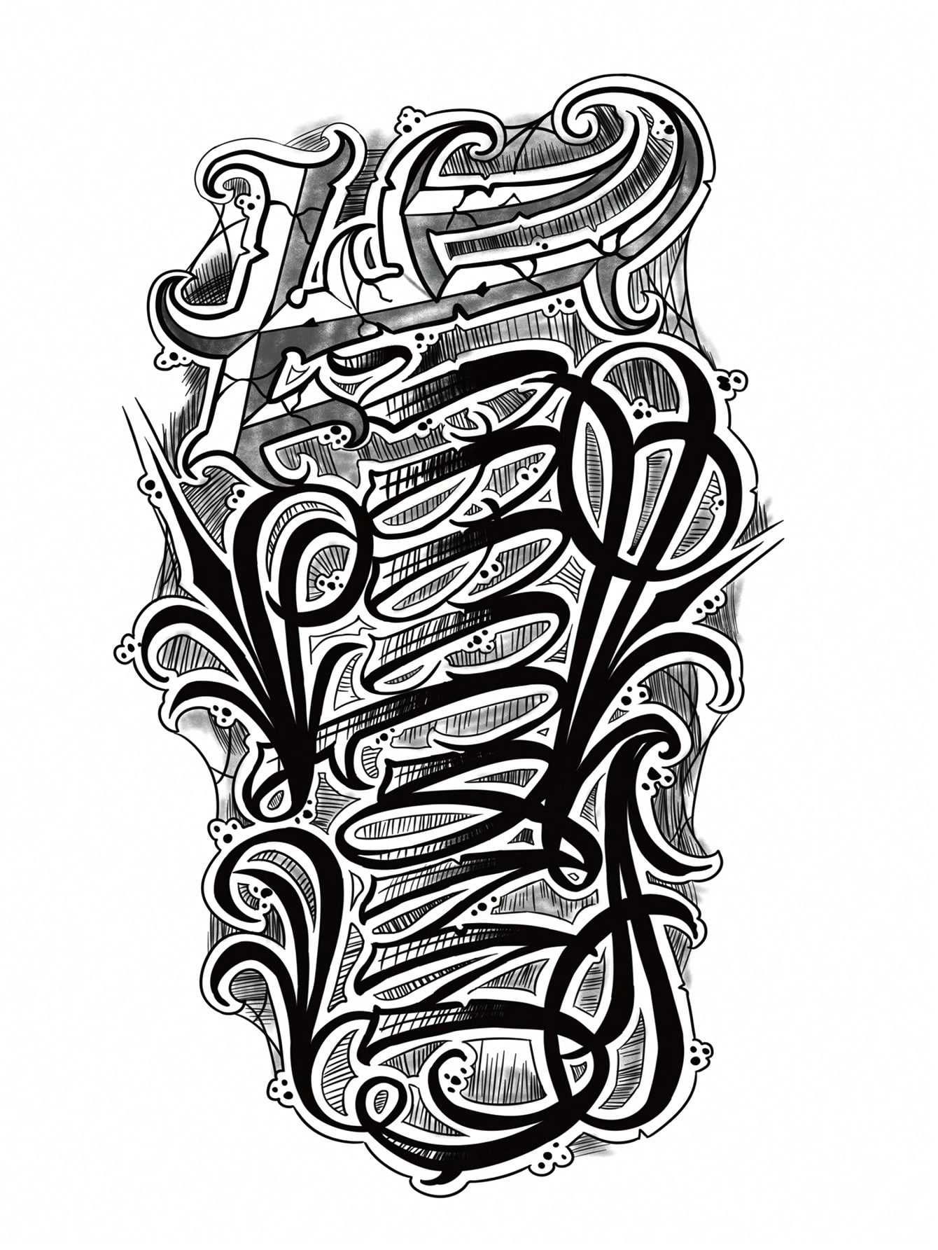 Czarny Tymczasowy Tatuaż, Sztuczny Tatuaż, Henna