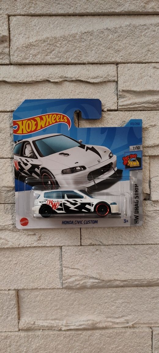 Honda Civic Custom EG JDM Drag Strip Hot Wheels