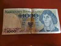 Banknot 1000 zł seria FD