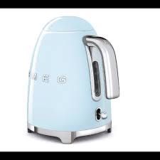 Новий електрочайник Smeg KLF03PBEU | Голубий, стильний