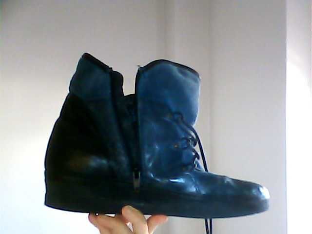 Botins Khrio Azuis Nunca usadas - Ja com portes