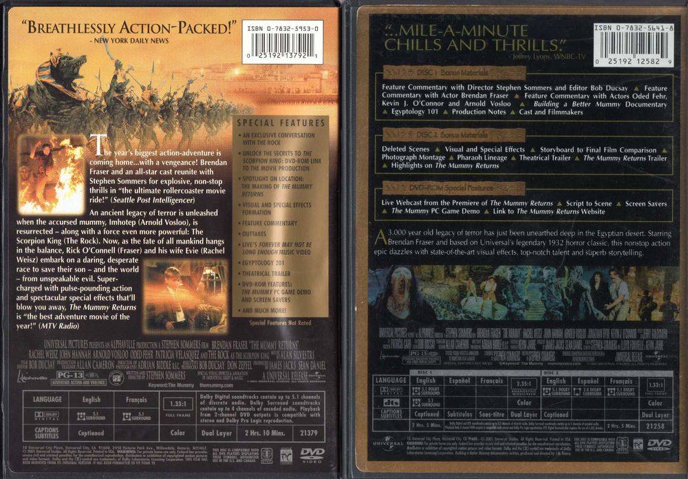 Американские DVD диски регион 1 (часть 2)