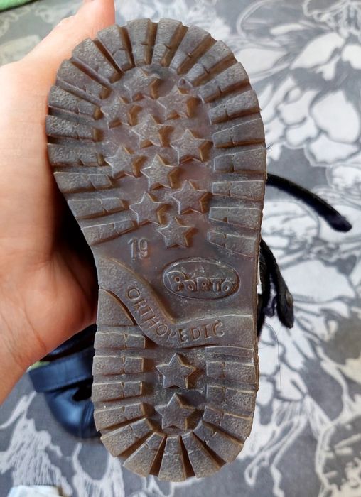 Шкіряні ортопедичні сандалі