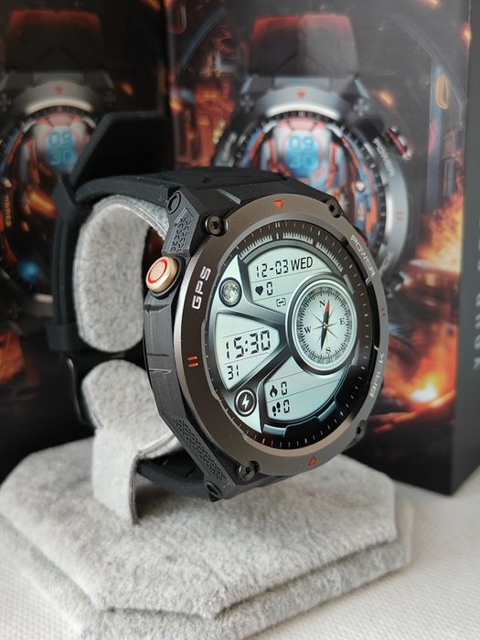 Смарт годинник CK82 з підтримкою Української мови + Компас + GPS