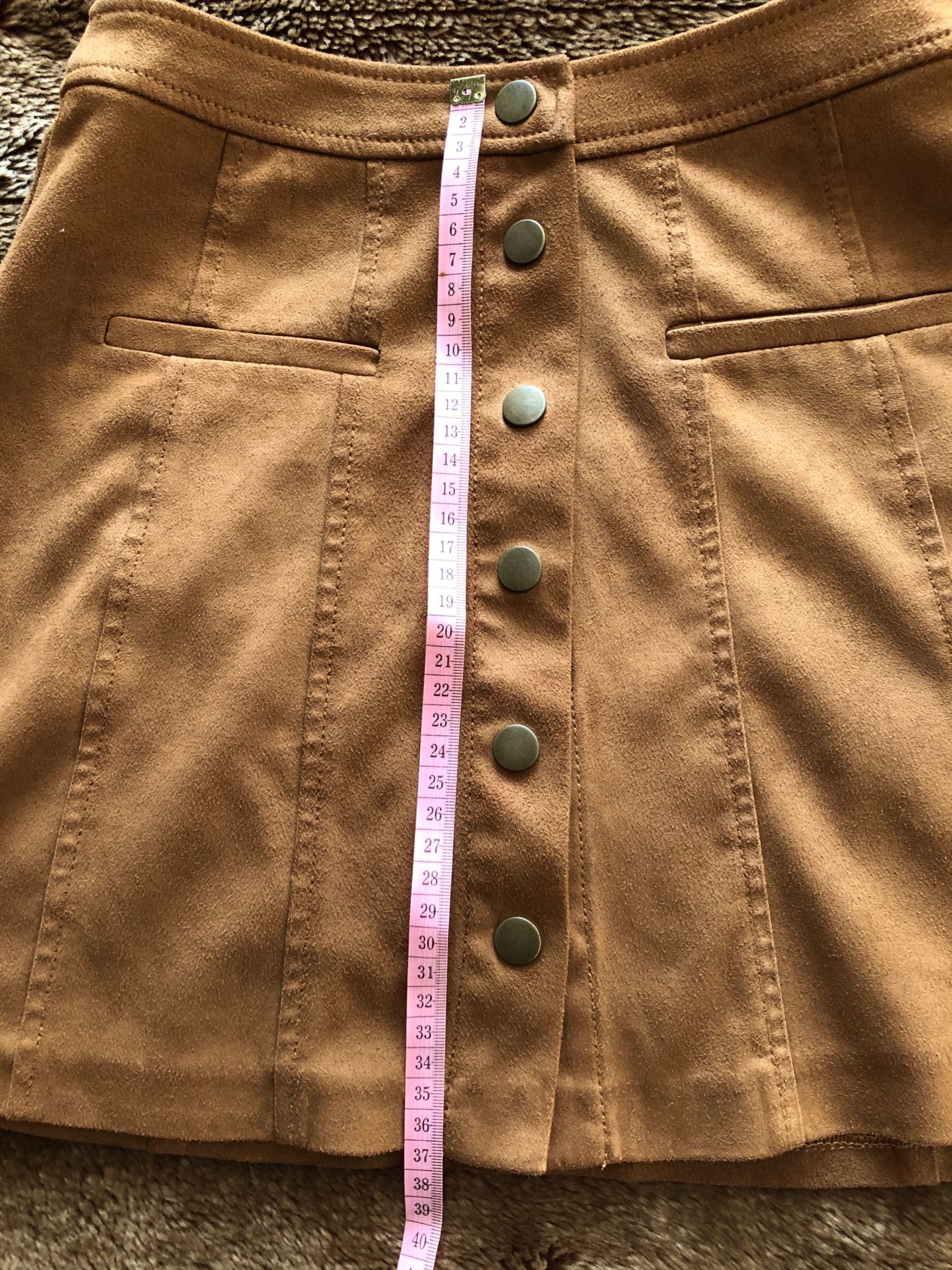 Юбка Zara «под замшу»