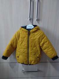 Демісезонна куртка дитяча фірми C&A, гірчичного кольору на хлопчика