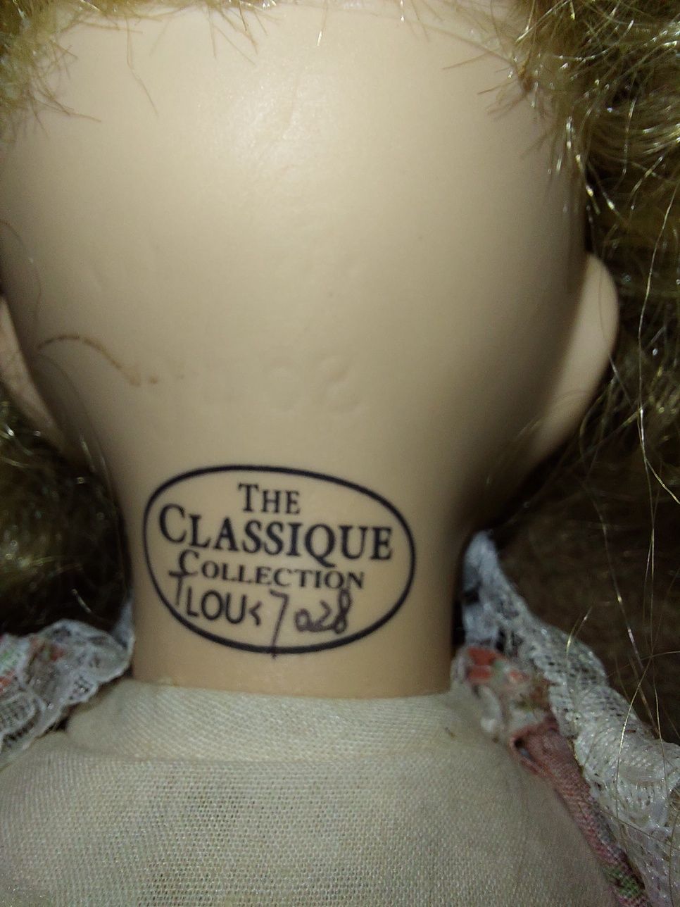 Ляльки керамічні, фарфорові, порцелянові. The Classigue Collection.