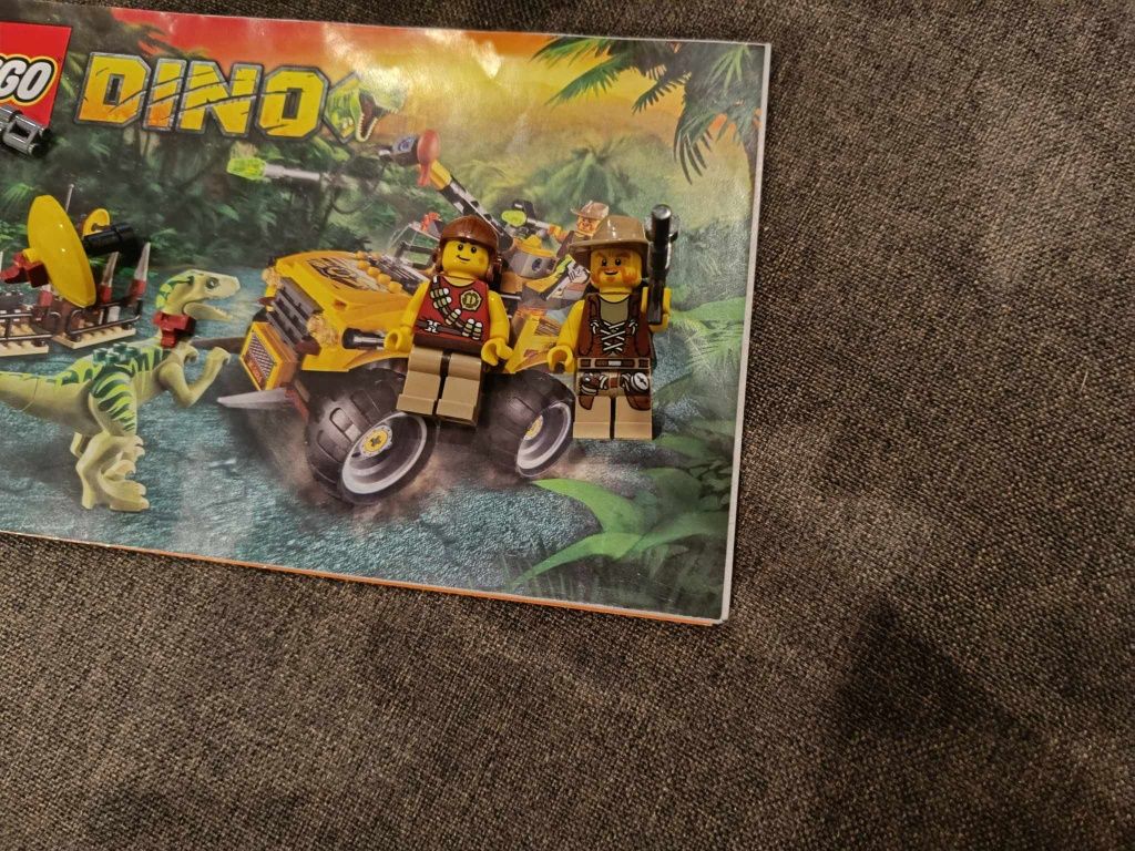 LEGO Dino 5884 – Zestaw z dinozaurem i pojazdem terenowym
