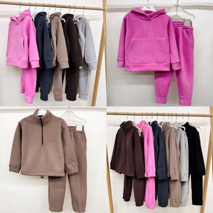 Костюм флісовий для дівчинки хлопчика