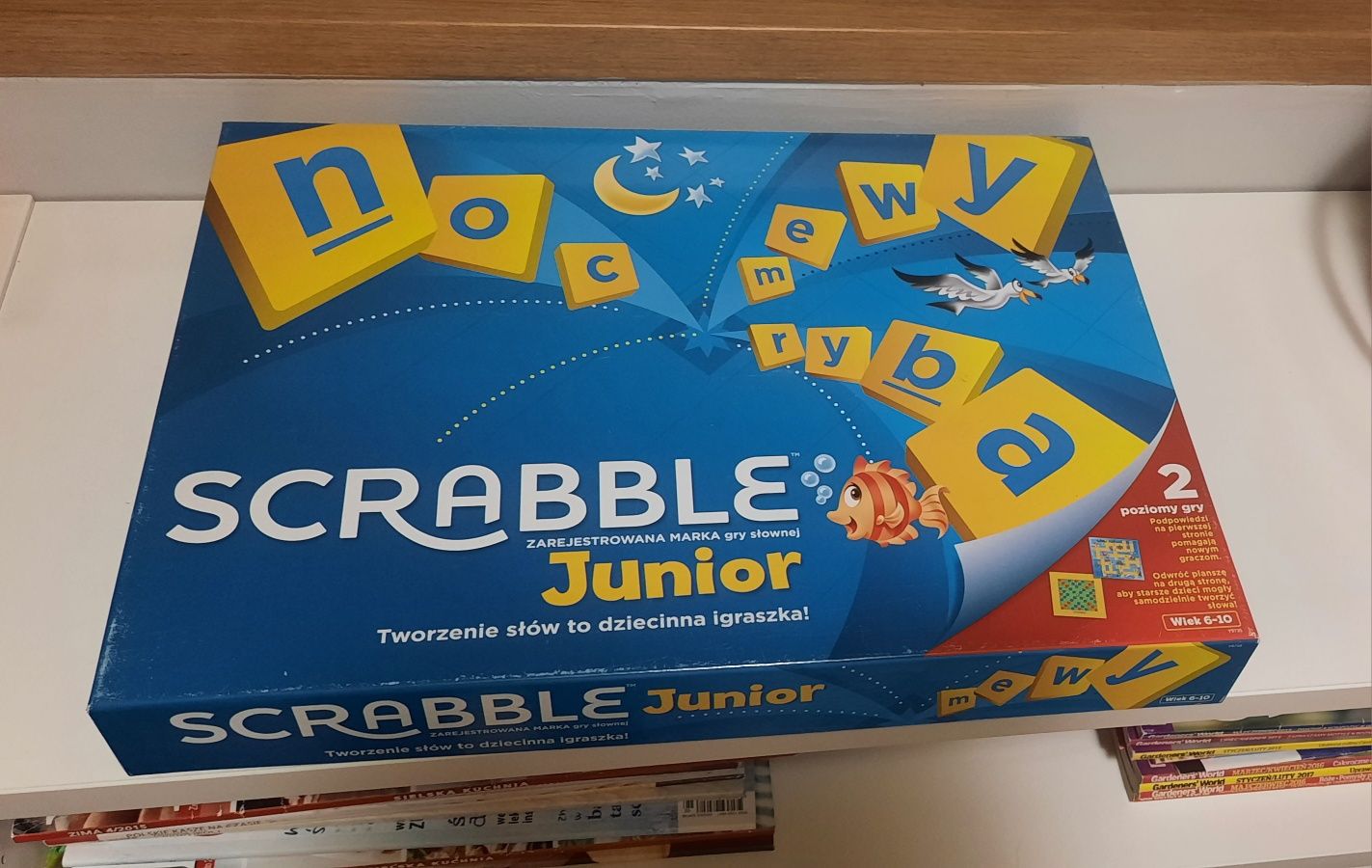 2 gry scrabble junior i my first scrabble