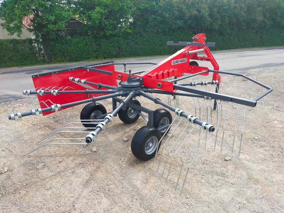 ZGRABIARKA karuzelowa *tandem *3,5m *wom *szerokie koła  EURO-MASZ
