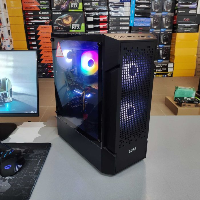 Компютер Новий Ryzen 5 5500, 32GB DDR4, GTX 1660 Super 6GB, SSD 512GB