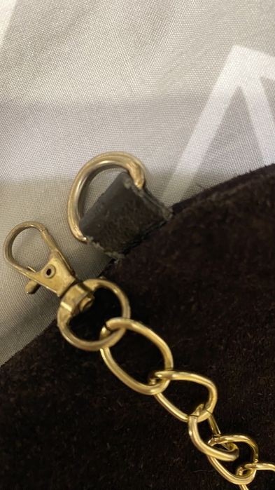 Сумка замш.