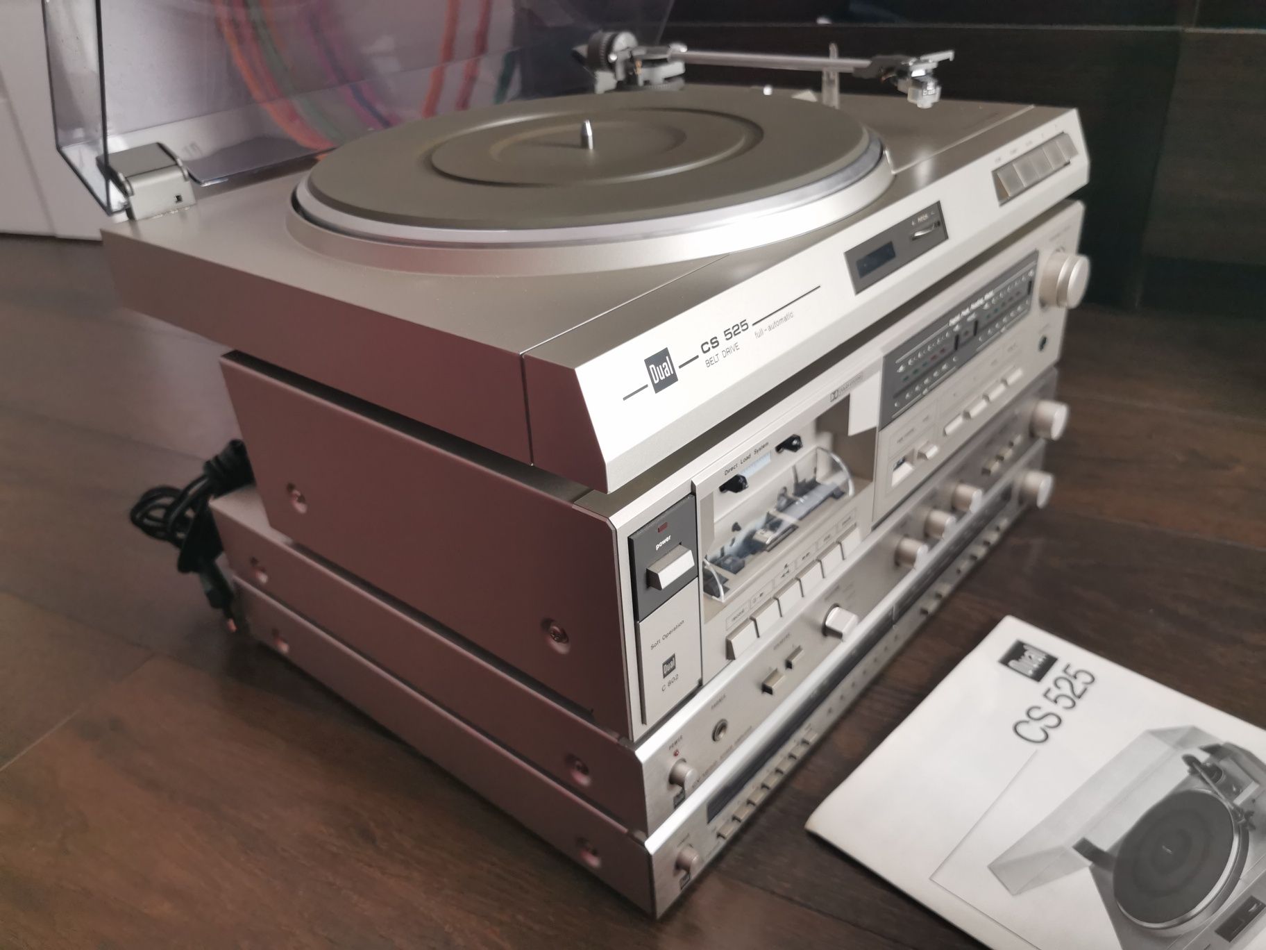 Wzmacniacz Dual CV 1250 tuner CT 1250